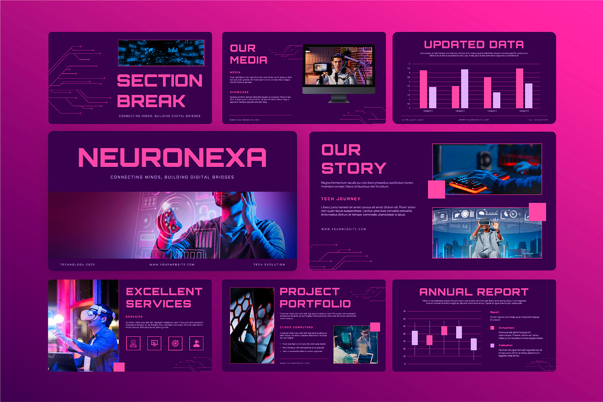 AI Technology Keynote Presentation, a Presentation Template by Kren Studio (Photo 6 of 8)