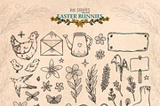 Easter Bunnies, an Animal Illustration by Ink Stories (Thumbnail 5 of 21)
