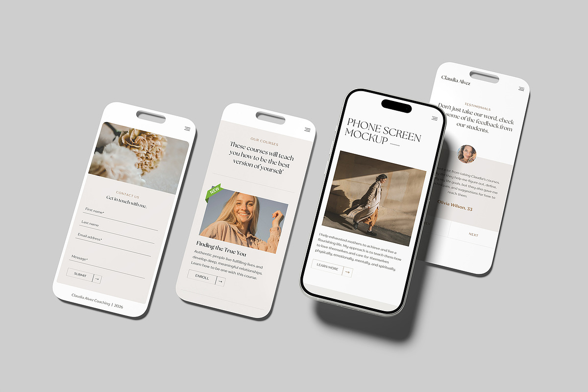 iPhone Screen Mockup, an iPhone Mockup by Amigos__46 (Photo 6 of 10)
