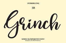 Grinch | Script Font