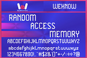 Dream Controller font, a Font by weknow (Thumbnail 4 of 8)