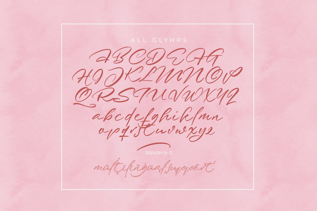 Just Quoting | A Script Font, a Script Font by Colllab Studio (Photo 16 of 24)