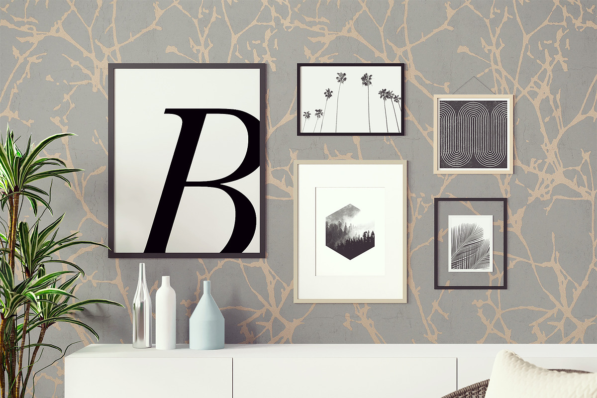 Picture Frame Mockup v4, a Mockup by 2dsight (Photo 1 of 6)