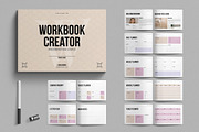 Workbook Creator Planner Landscape, a Magazine Template by E-Type (Thumbnail 1 of 7)