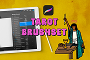 Vectorized Tarot Procreate Brushset, a Brush Add-On by Jakayla Digital Co (Thumbnail 2 of 8)
