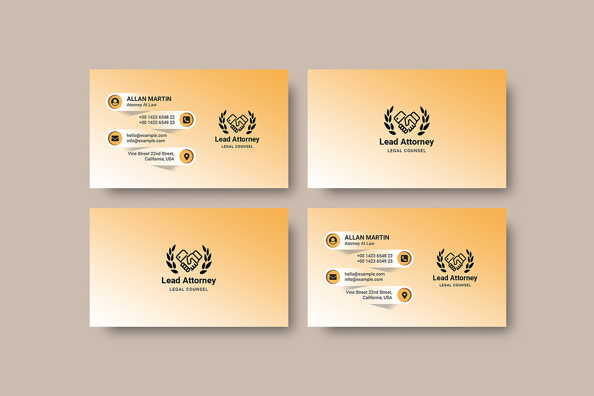100 Business Card Template Bundle, a Business Card Template by Smashing_Studio (Photo 53 of 80)