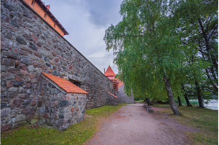Trakai Castle on the island in the, an Architecture Photo by Lukas Jonaitis SHOP