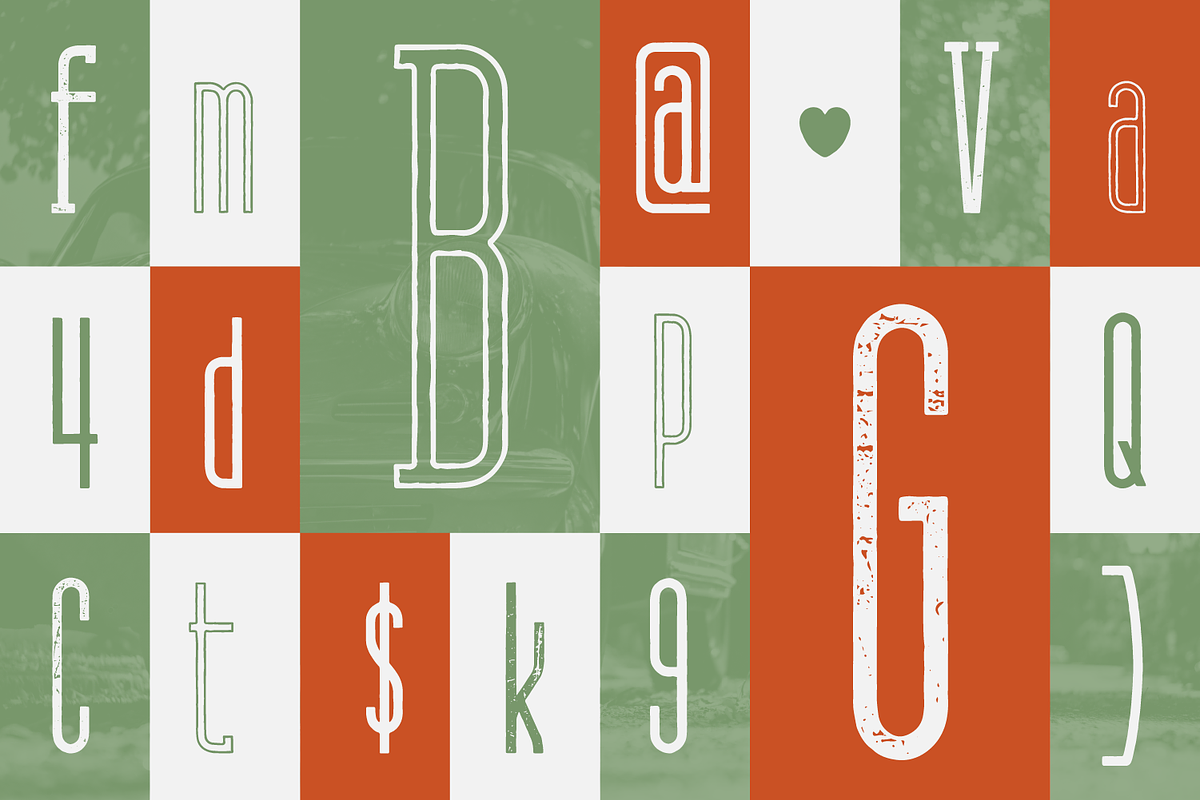 AURATIUM Regular & Slab Typeface, a Slab Serif Font by Alex-Banks Type (Photo 9 of 13)