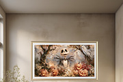 Halloween Oil Painting Frame Tv Art, a Seasonal Illustration by PrintablesByFranklyn (Thumbnail 10 of 11)