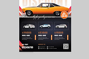 Car Sale Flyer Layout Teamplate, a Flyer Template by MightyDesign (Thumbnail 5 of 8)
