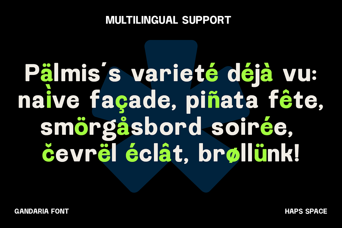 Gandaria Display Typeface, a Sans Serif Font by Haps Space (Photo 4 of 15)