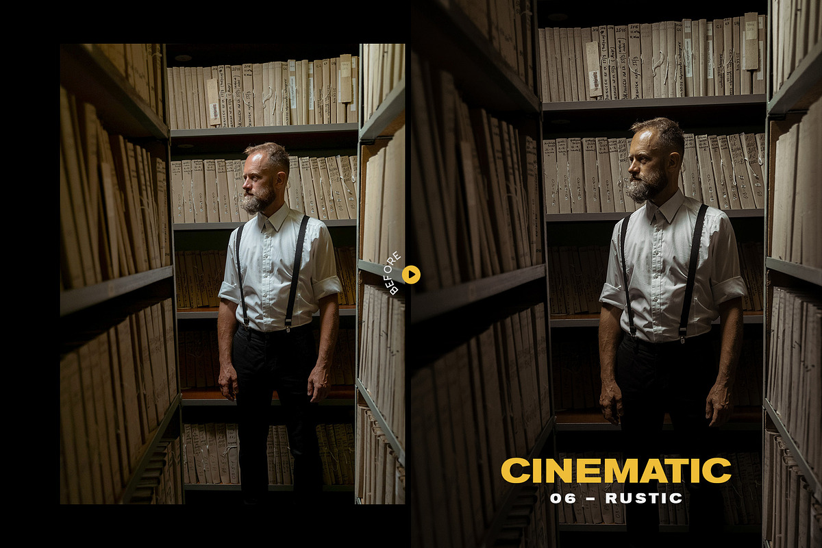Cinematic Lightroom Presets and LUTs, a Preset Add-On by Presetrain Co. (Photo 9 of 11)
