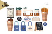 Bakery, Small business (vector), a Templates & Theme by Grivina's shop (Thumbnail 5 of 19)
