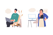 People dreaming about something set, a Person Illustration by Good Studio (Thumbnail 5 of 10)