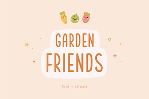 Garden Friends Handwritten Font