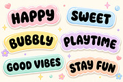 Bubble Buddy – Chunky Display Font, a Script Font by Wow Magic (Thumbnail 3 of 4)