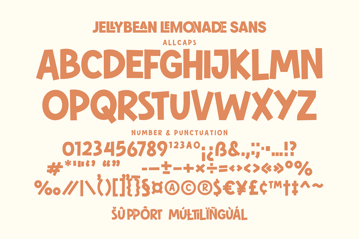 Jellybean Lemonade Font Duo, a Handwritten Font by Ainun Jinan (Photo 11 of 12)