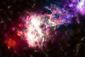 Space nebula containing astro photography, background, and beautiful