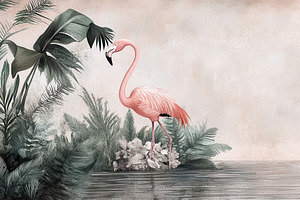 Antique Botanical Prints Tropical, a Decorative Illustration by Virgo Studio