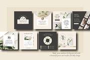 Instagram Feed Templates for Coaches, a Social Media Template by Mirazz (Thumbnail 13 of 29)