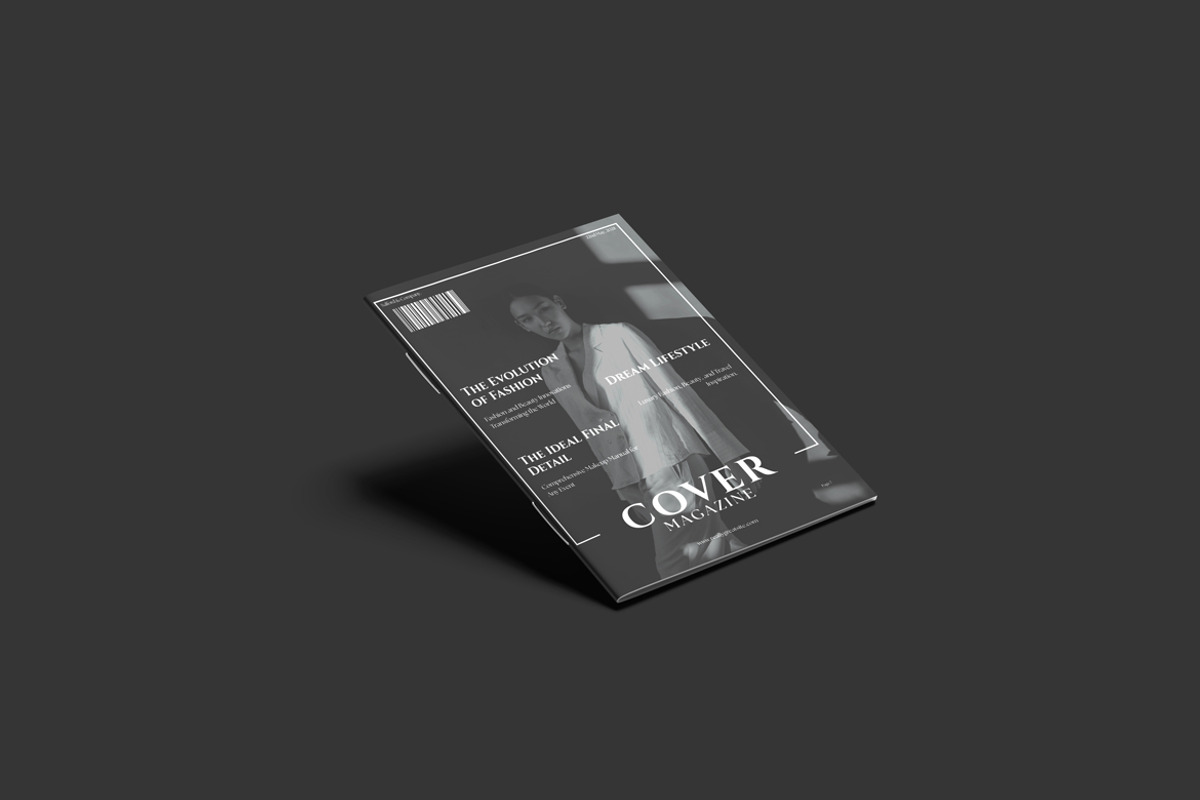 Magazine - A4 Brochure Cover Mockups, a Books & Magazine Mockup by Creative_A23 (Photo 2 of 4)