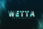 Wetta Regular Font, a Sans Serif Font by essegraphic (Thumbnail 1 of 8)