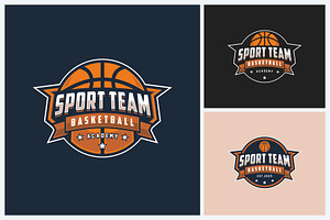Basketball logo team, a Branding & Logo Template by jundio studio