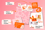 Bold logo design, Canva Branding Kit, a Branding & Logo Template by Kurly Creative (Thumbnail 3 of 12)