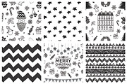 15 Christmas Seamless Patterns, a Pattern Graphic by Olya Creative (Thumbnail 3 of 3)