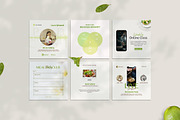 Food Instagram Set CANVA, a Social Media Template by goodesign (Thumbnail 2 of 8)
