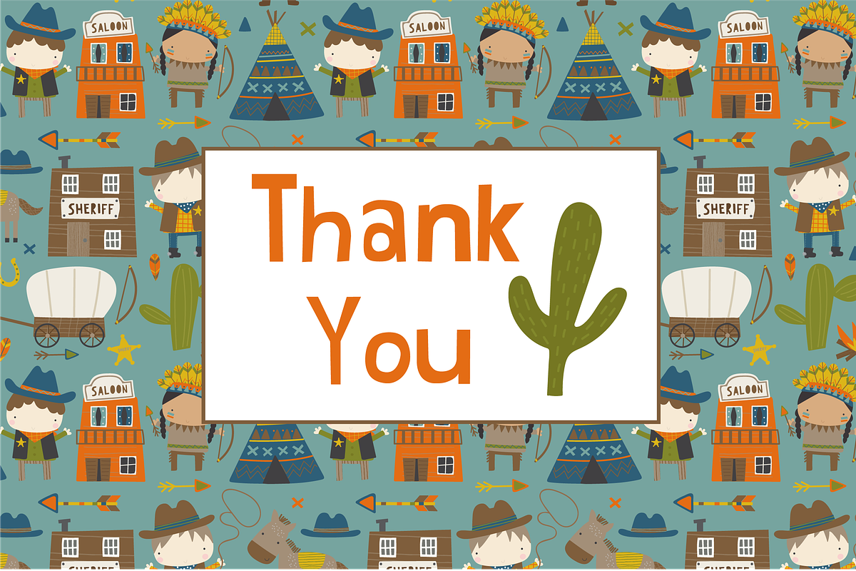 Wild West clipart set, an Illustration by Poppymoondesign (Photo 3 of 3)
