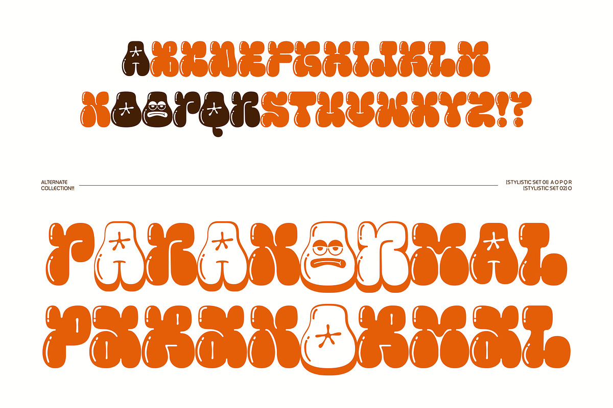 MOMO TOMO - Graffiti Pop Bubble Font, a Sans Serif Font by Casloop Studio (Photo 7 of 9)