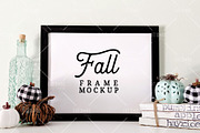 Fall Frame Mockup 4, a Household Mockup by CatBoneDesign (Thumbnail 1 of 3)