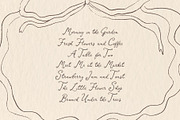 Garden Brunch Script & Sans Duo, a Handwritten Font by BilberryCreates (Thumbnail 5 of 11)