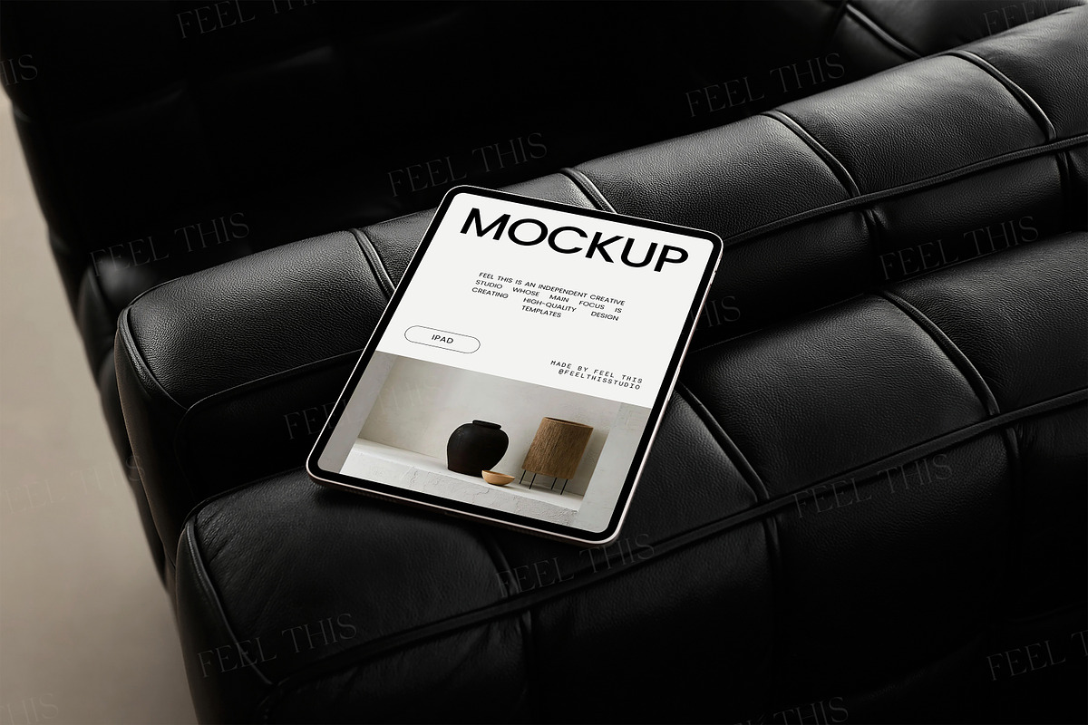 iPad Air Mockup | Apple Device PSD, an iPad Mockup by Feel This (Photo 1 of 4)