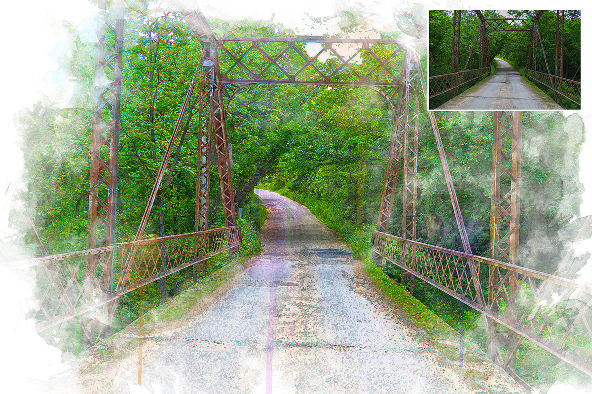 Watercolor Paint Photoshop Effect, an Action Add-On by CraftingStudio (Photo 2 of 6)