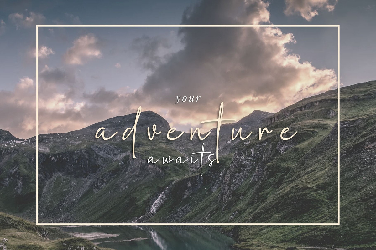 Escapist Roman Typeface, a Script Font by Aditastudios (Photo 5 of 8)