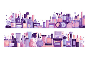 Cosmetics beauty makeup products, an Object Illustration by Onyx