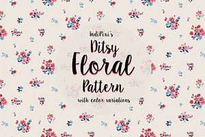 Ditsy Floral Pattern