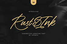 Rust & Ink - Handwritten Font