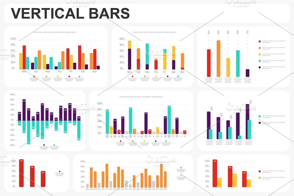 Business Infographics Templates, a Presentation Template by alexdndz (Photo 9 of 11)