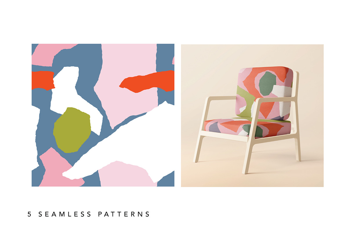 Torn Shapes Collection, a Pattern Graphic by The Collective Studio (Photo 3 of 10)