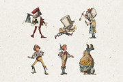 Vintage Alice in Wonderland Clip Art, a Person Illustration by Patterns for Dessert (Thumbnail 6 of 6)