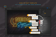 Neon Sign Board, an Action Add-On by Andrew Skoch Design (Thumbnail 7 of 8)