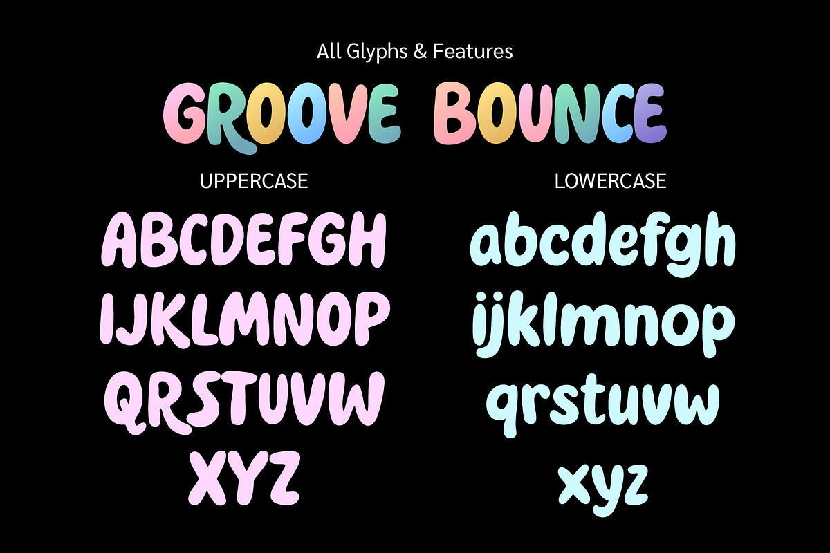 Groove Bounce, a Handwritten Font by BBtypeStudios (Photo 12 of 18)