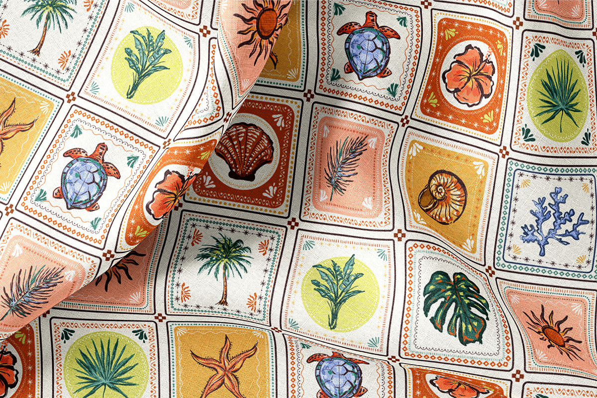Nostalgic Coastal, a Pattern Graphic by MSNTY STUDIOX (Photo 11 of 36)