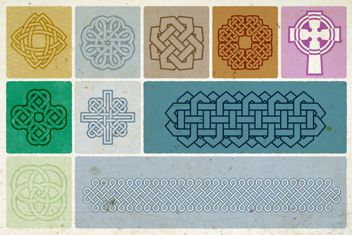 Celtic Knot Style Symbols, an Object Graphic by BackYard Graphics Co. (Photo 5 of 10)