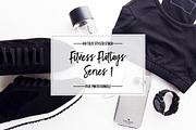 Fitness & exercise flatlay bundle containing flat lay, styled stock, a Sports & Recreation Photo by OhTilly (Thumbnail 1 of 5)