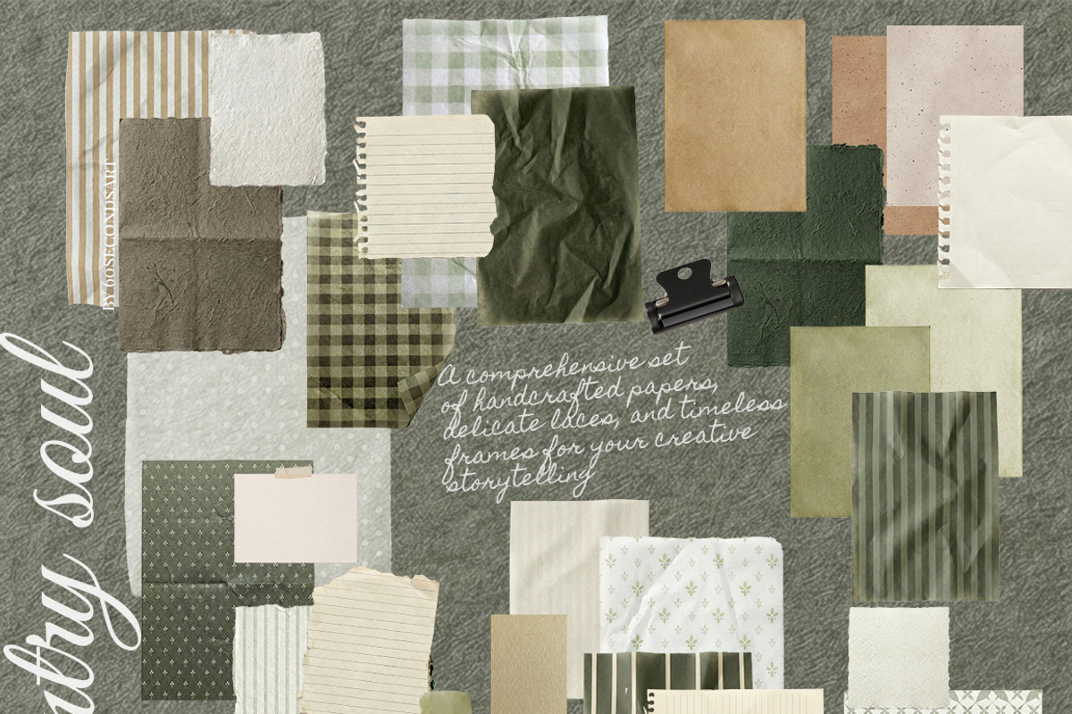 Vintage сottagecore Scrapbooking, an Object Graphic by 60secondsArt (Photo 3 of 11)