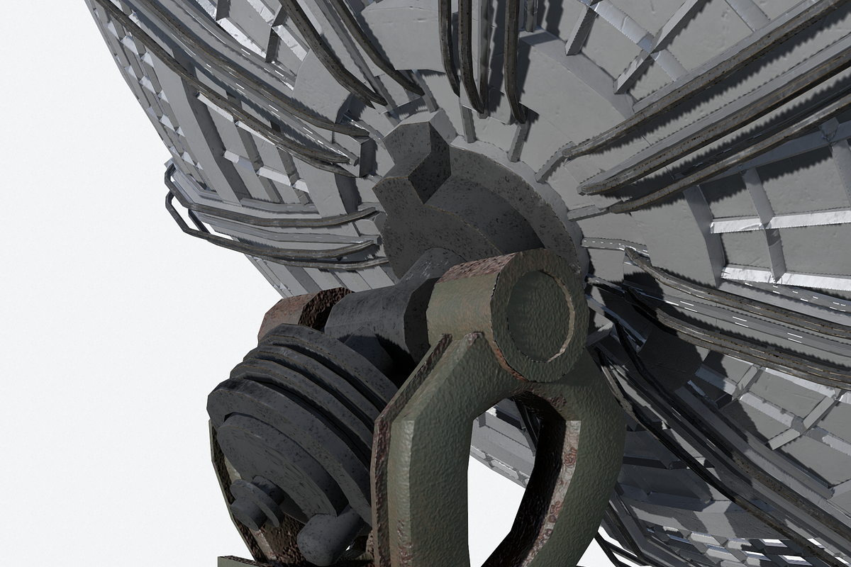 Huge Satellite Dish, an Object 3D Model by Daniel Mikulik (Photo 19 of 20)